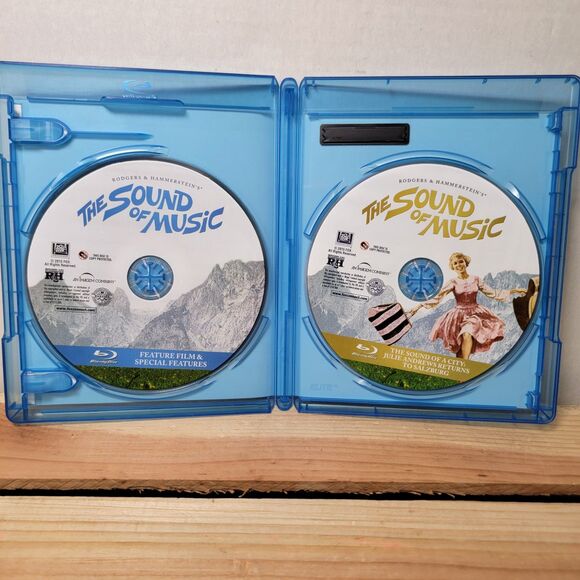BLU-RAY The Sound of Music 50th Anniversary 2-Disc Edition w/ dust jacket - Picture 2 of 4